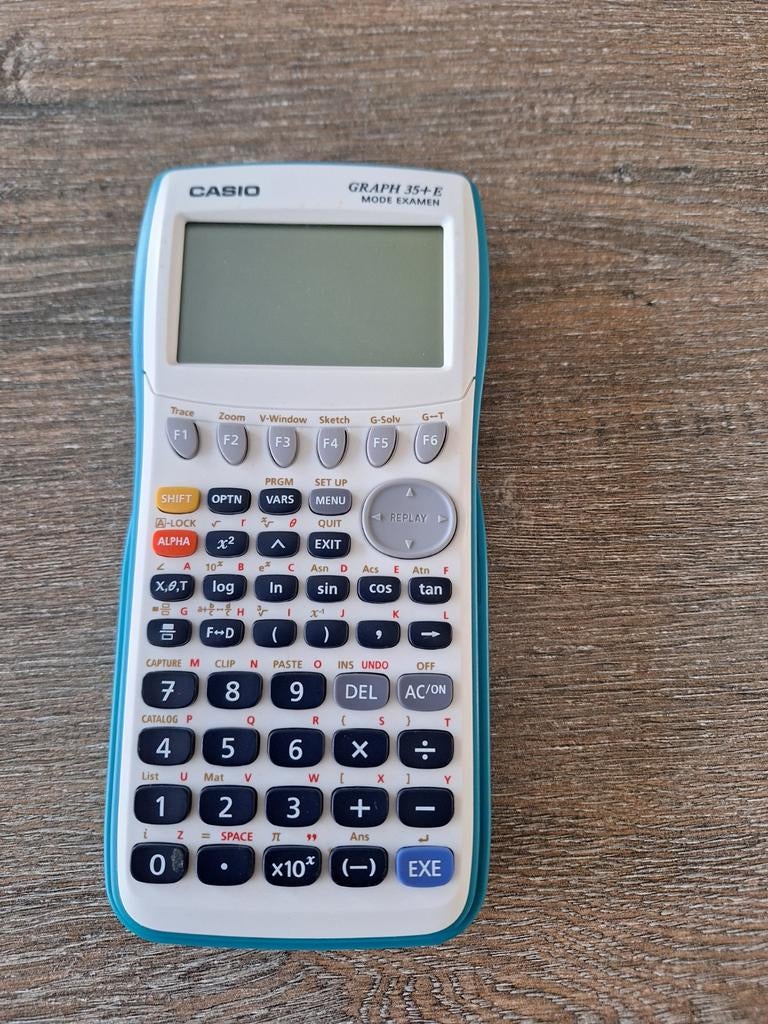 Casio Graph 35+E grafische rekenmachine, Ophalen
