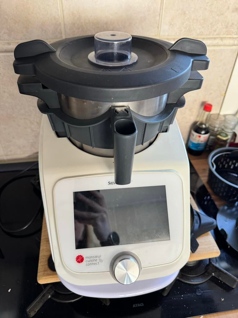 Silvercrest Monsieur Cuisine Connect met Wi-Fi, 3 tot 4 liter, Ophalen of Verzenden, Zo goed als nieuw, 3 snelheden of meer
