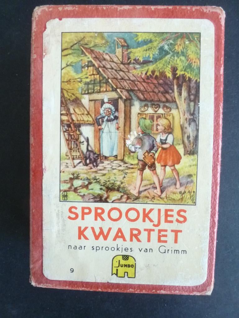 Kwartet Jumbo Sprookjes. Jaren 1960, Verzenden, Gebruikt, Kwartet(ten)