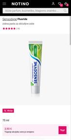 Sensodyne Fluoride Tandpasta 100ml XXL - Bulkverkoop, Sieraden, Tassen en Uiterlijk, Uiterlijk | Mondverzorging, Ophalen of Verzenden