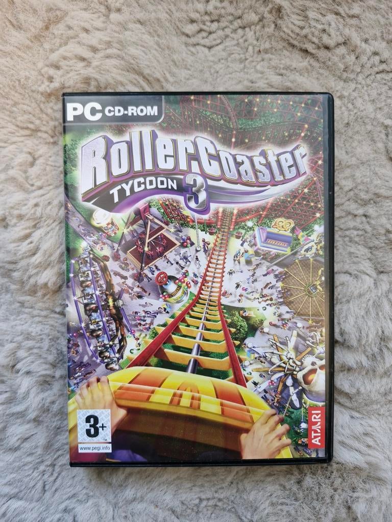 RollerCoaster Tycoon 3 PC, 1 speler, Ophalen of Verzenden, Simulatie, Vanaf 3 jaar