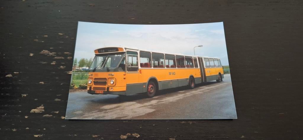 Bus foto VAD 7959 - Lelystad 1987, Ophalen of Verzenden, Zo goed als nieuw, Bus of Metro, Overige typen