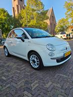 Fiat 500 1.2 Cabriolet Automaat,NAP,Nieuwe APK, AchterCamera, 1242 cc, 4 cilinders, Cabriolet, Wit