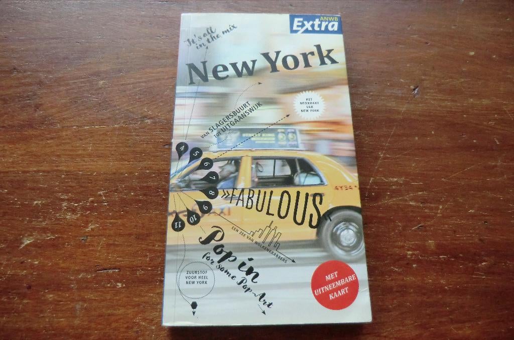 reisgids - New York - anwb extra (2020), Ophalen of Verzenden, Zo goed als nieuw, Reisgids of -boek, Noord-Amerika
