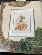 BORDUURPAKKET LANARTE WATERPOMP MET VOGELS 34198, Verzenden, Nieuw, Handborduren, Borduurpakket