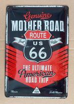 Route 66 american Road trip wandbord reclame reclamebord, Ophalen of Verzenden, Nieuw, Reclamebord