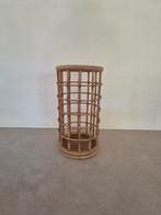 Mid century bamboo rotan paraplubak, Onbekend, Ophalen of Verzenden, Onbekend, Riet
