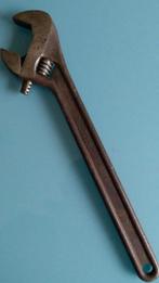 Antieke XL Bahco made in Sweden no 84 - patent 40417 - 38 cm, Ophalen of Verzenden