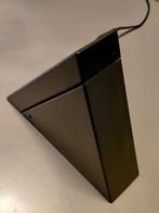 Delta zwarte tafellamp, Mario Bertorelle Italy., Gebruikt, Ophalen of Verzenden, Minder dan 100 cm, Metaal