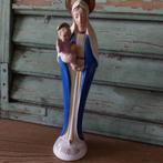 Mooi maria beeld porselein met chip aan zijkant hoogte 22 cm, Antiek en Kunst, Ophalen of Verzenden