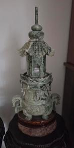 Beeld diverse antieke Botha Oosterse Jade beelden, Antiek en Kunst, Ophalen of Verzenden