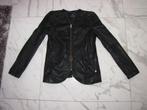 38 MAISON SCOTCH zacht leren jasje, Maat 38/40 (M), Zwart, Ophalen of Verzenden, Zo goed als nieuw