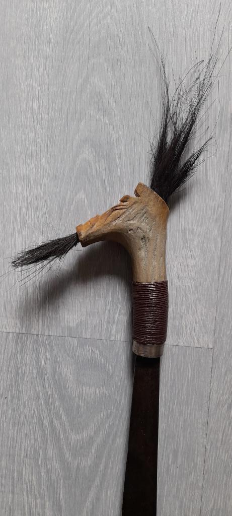 Keris. Mandau. Borneo. Dajak. zwaard, Verzamelen, Militaria | Algemeen, Overige soorten, Zwaard of Sabel, Azië, Verzenden