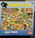 That’s life leg puzzel van de Zoo 1000 stukjes van Goliath, Ophalen of Verzenden, 500 t/m 1500 stukjes, Zo goed als nieuw, Legpuzzel