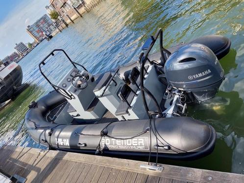 3D tender Nividic 550 met Yamaha F100 en trailer DEMO ZGAN!, Watersport en Boten, Rubberboten, Zo goed als nieuw, Yamaha, Aluminium