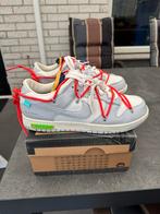 Nike dunk low off white lot 23 maat 44, Kleding | Heren, Overige kleuren, Nike, Nieuw, Ophalen of Verzenden