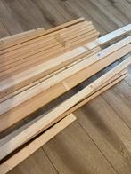 Houten latten houten planken grenen, Doe-het-zelf en Verbouw, Hout en Planken, Ophalen, Minder dan 25 mm, Eiken, Zo goed als nieuw