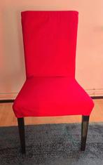 3x rode eetkamerstoel ikea, Huis en Inrichting, Stoelen, Ophalen, Zo goed als nieuw, Rood