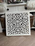 Wit wandpaneel van PTmd/ muurdecoratie, Huis en Inrichting, Woonaccessoires | Wanddecoraties, Ophalen, Zo goed als nieuw