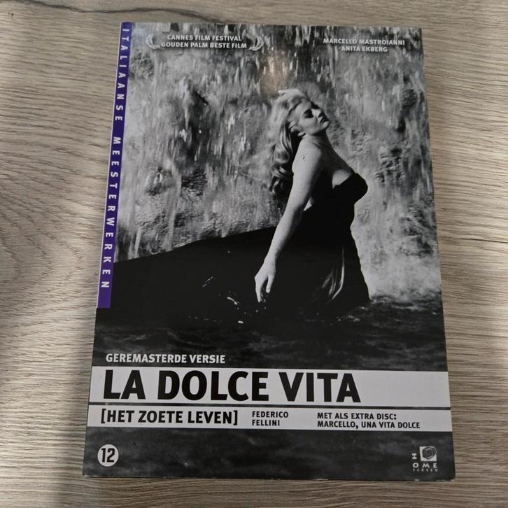 Dolce Vita, La, Cd's en Dvd's, Dvd's | Klassiekers, Zo goed als nieuw, 1940 tot 1960, Alle leeftijden, Ophalen of Verzenden