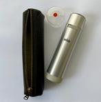 Vintage Braun B11 scheerapparaat in leren foedraal, Ophalen of Verzenden