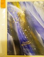 kerstkaarten zelfgemaakt in encaustic techniek, Ophalen of Verzenden, Nieuw, Kerst