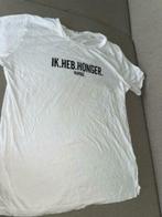 Rumag s ik heb honger shirt tshirt wit witte, Verzenden, Wit, Korte mouw, Maat 36 (S)
