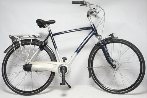 Refurbished Gazelle Chamonix Comfort 57cm - GewoonFietsen., Fietsen en Brommers, Fietsen | Heren | Herenfietsen, Zo goed als nieuw