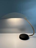 Bureaulamp 1956 Cosack model 7675 wit / zwart / messing, Ophalen of Verzenden