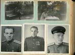 WO2 Sovjet Fotoalbum Officier Medailles Kapitein Artillerie, Verzenden, Landmacht, Overige gebieden, Foto of Poster