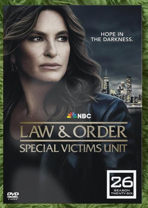 Law & Order Special Victim Unit SVU Seizoen 24 + 25 + 26, Cd's en Dvd's, Dvd's | Tv en Series, Nieuw in verpakking, Actie en Avontuur