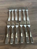 Hema gebaksvorkjes 12 stuks, Ophalen of Verzenden, Zo goed als nieuw, Rvs of Chroom, Vaatwasserbestendig
