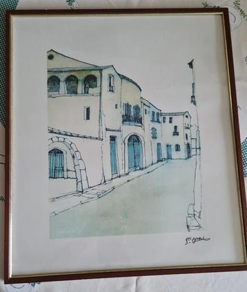 Mooi schilderij - gesigneerd beschikbaar voor biedingen