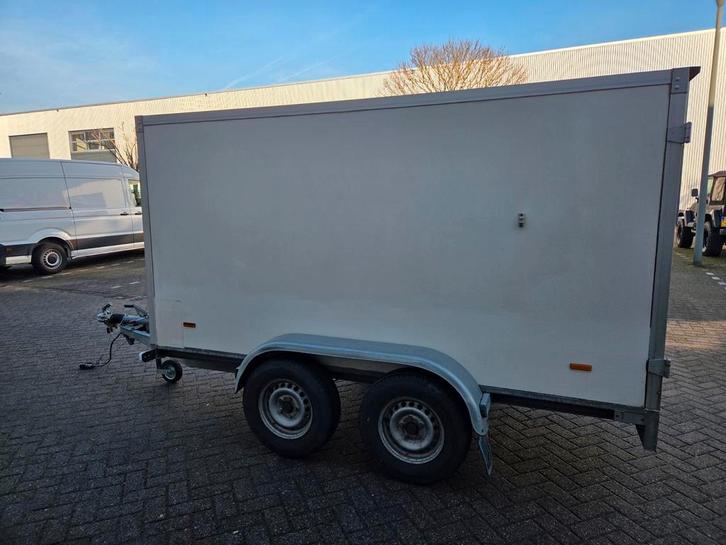 Gesloten aanhanger tandemasser Hapert, Auto diversen, Aanhangers en Bagagewagens, Gebruikt, Ophalen