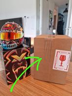 ONGEOPEND!!  Max Verstappen helm 1:2 Miami 2022., Verzamelen, Automerken, Motoren en Formule 1, Nieuw, Ophalen of Verzenden, Formule 1