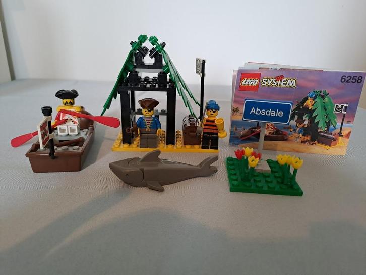 Lego 6258 Smuggler’s shanty piraten, Kinderen en Baby's, Speelgoed | Duplo en Lego, Gebruikt, Lego, Complete set, Ophalen of Verzenden