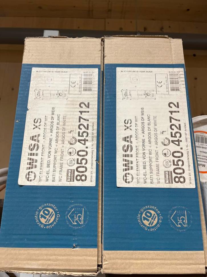 Wisa XS Inbouwreservoir, Doe-het-zelf en Verbouw, Sanitair, Nieuw, Toilet, Ophalen of Verzenden