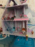 LOL Surprise Chalet Winterhuis met Camper, Kinderen en Baby's, Ophalen, Zo goed als nieuw, Poppenhuis