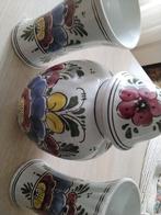 Set vazen Delfs 4 dlg, Antiek en Kunst, Antiek | Vazen, Ophalen of Verzenden