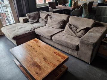 Ruime Hoekbank met Chaise Lounge - Comfortabel! beschikbaar voor biedingen