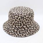 Luipaard hoed (heren dames hoedje vissers panter katoenen), Verzenden, Nieuw, One size fits all, Hoed