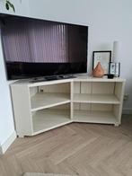 TV-hoekmeubel, maatwerk steigerhout, Ophalen, Zo goed als nieuw