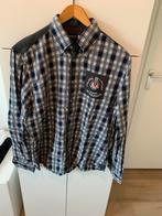 MC Gregor Blouse - Maat L - Grijs, Rood, Blauw, Wit, Kleding | Heren, Overhemden, Ophalen of Verzenden, Zo goed als nieuw, Grijs