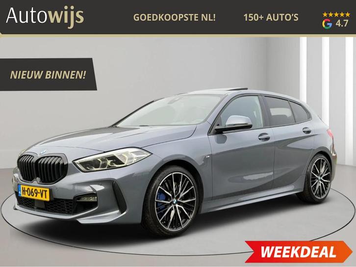 BMW 1-serie 118i Executive Edition|M-SPORT|PANO|NL AUTO|Alca, Auto's, BMW, Bedrijf, Te koop, 1-Serie, ABS, Achteruitrijcamera