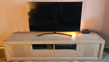Massief eiken TV Meubel - Mintjens Meubelmakerij beschikbaar voor biedingen
