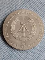 Oost-Duitsland,  DDR, 5 Mark 1968 Robert Koch UNC, Verzenden, Duitsland, Losse munt