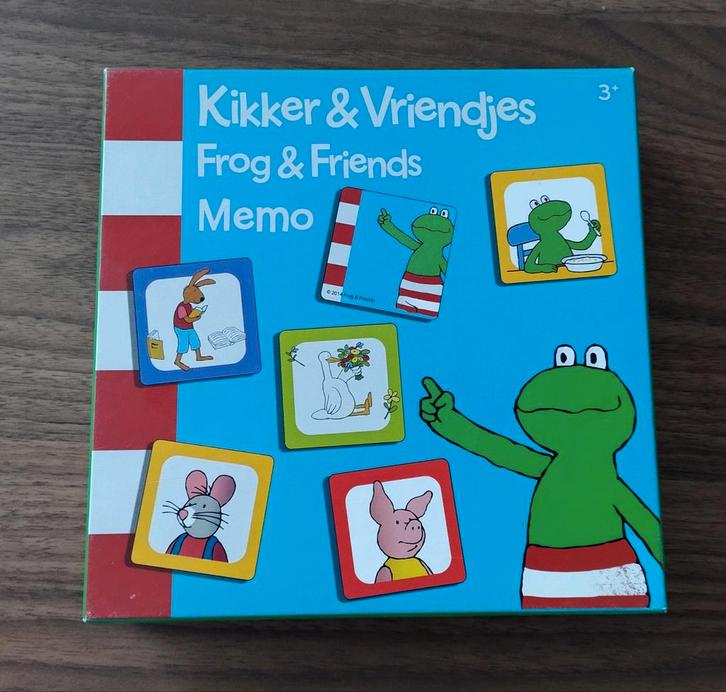 Kikker & Vriendjes Memory, Kinderen en Baby's, Speelgoed | Educatief en Creatief, Gebruikt, Ophalen
