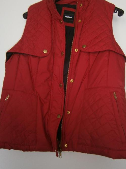 1 bodywarmer / 1 mouwloos truitje, Kleding | Dames, Bodywarmers, Nieuw, Maat 38/40 (M), Rood, Ophalen of Verzenden