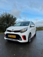 Kia Picanto 1.2 CVVT GT-Line Apple Carplay & Android Auto, Voorwielaandrijving, Zwart, 4 cilinders, Wit