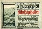ÖSTERREICH/AUSTRIA : GUTSCHEIN der Kurortsgemeinde BAD ISCHL, Ophalen of Verzenden, Oostenrijk, Los biljet